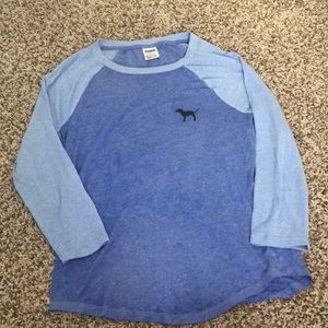 A Victoria’s Secret PINK light weight shirt.